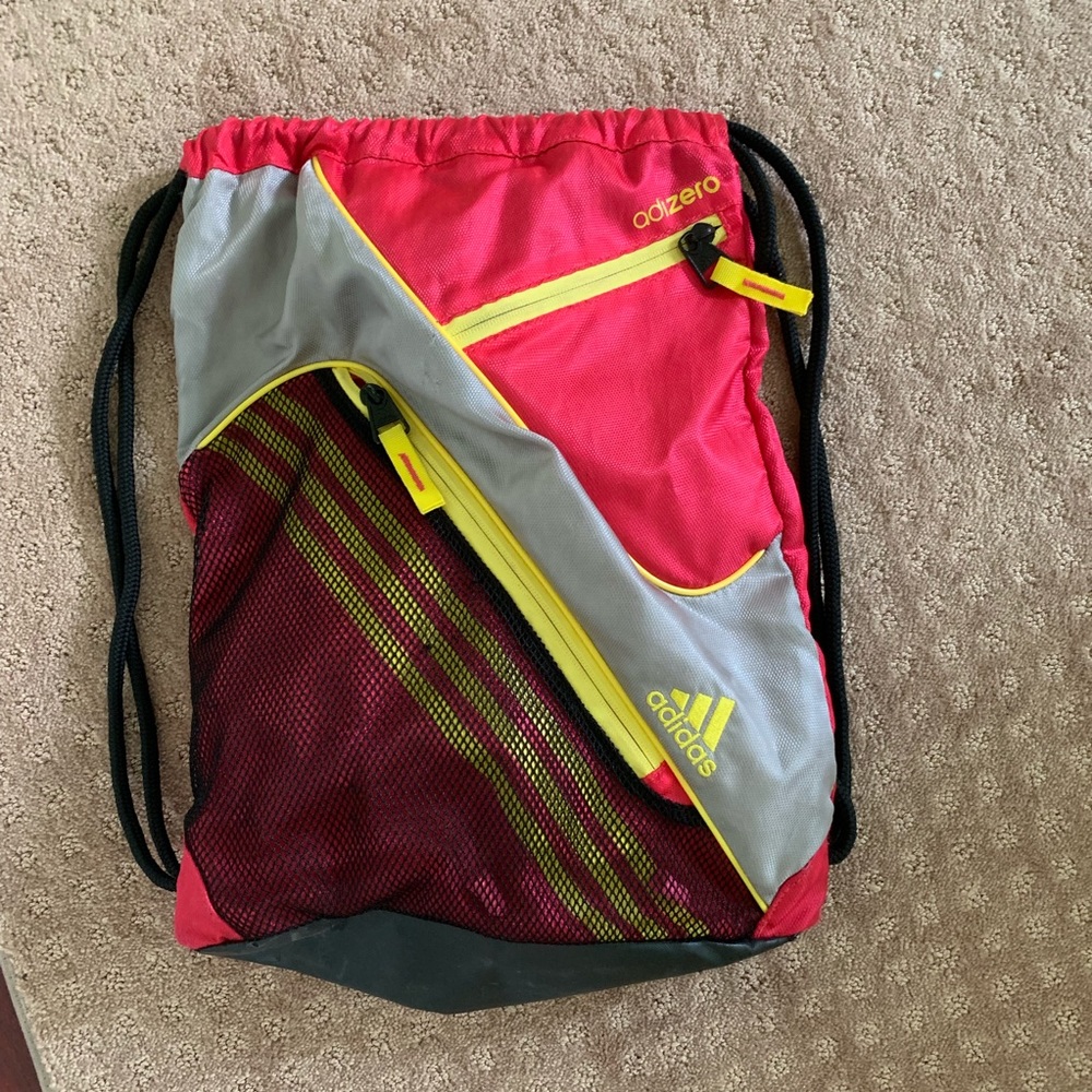Adidas drawstring bag